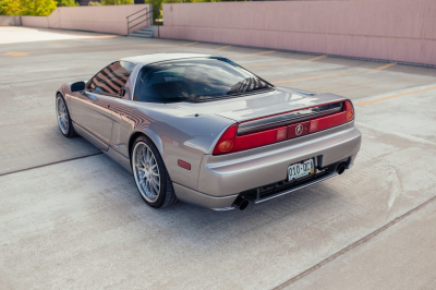 2002 Acura NSX in Sebring Silver over Silver