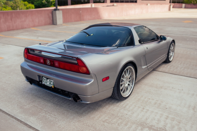 2002 Acura NSX in Sebring Silver over Silver