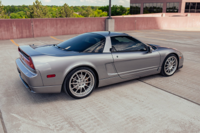 2002 Acura NSX in Sebring Silver over Silver