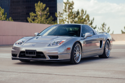 2002 Acura NSX in Sebring Silver over Silver