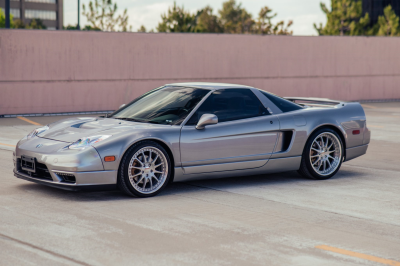 2002 Acura NSX in Sebring Silver over Silver