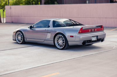2002 Acura NSX in Sebring Silver over Silver