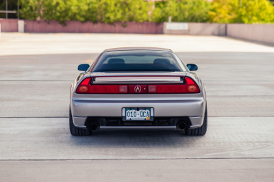 2002 Acura NSX in Sebring Silver over Silver