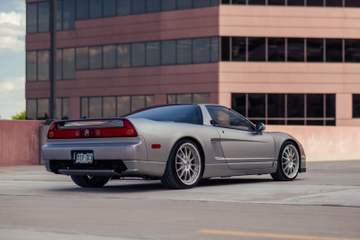 2002 Acura NSX in Sebring Silver over Silver