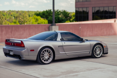 2002 Acura NSX in Sebring Silver over Silver