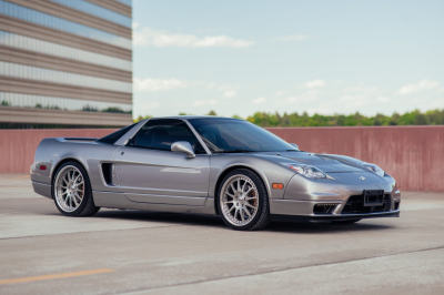 2002 Acura NSX in Sebring Silver over Silver