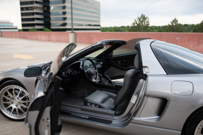 2002 Acura NSX in Sebring Silver over Silver