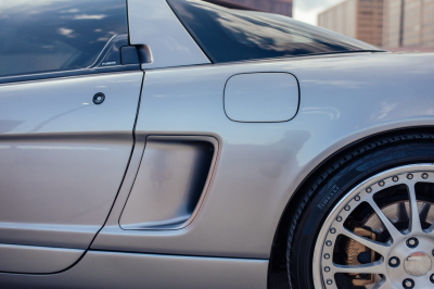 2002 Acura NSX in Sebring Silver over Silver
