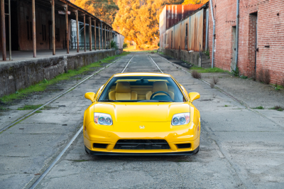 2002 Acura NSX in Spa Yellow over Yellow