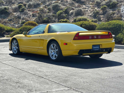 2002 Acura NSX in Spa Yellow over Yellow