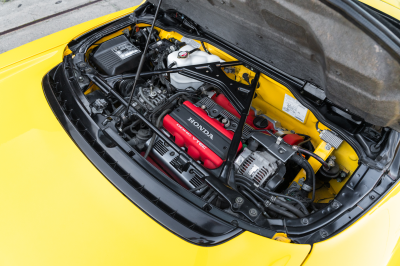 2002 Acura NSX in Spa Yellow over Yellow