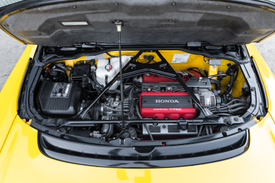 2002 Acura NSX in Spa Yellow over Yellow
