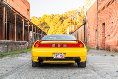 2002 Acura NSX in Spa Yellow over Yellow