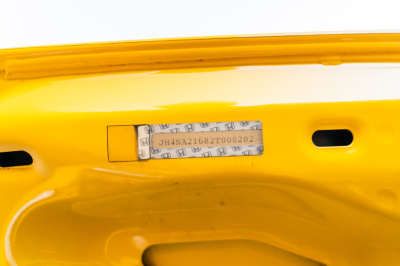 2002 Acura NSX in Spa Yellow over Yellow