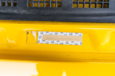 2002 Acura NSX in Spa Yellow over Yellow