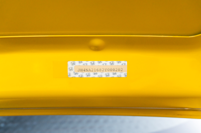 2002 Acura NSX in Spa Yellow over Yellow