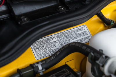 2002 Acura NSX in Spa Yellow over Yellow