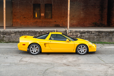 2002 Acura NSX in Spa Yellow over Yellow