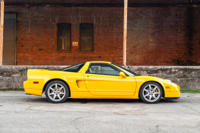 2002 Acura NSX in Spa Yellow over Yellow