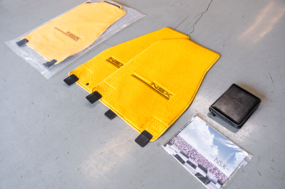 2002 Acura NSX in Spa Yellow over Yellow