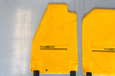 2002 Acura NSX in Spa Yellow over Yellow