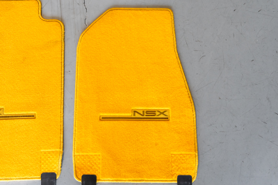 2002 Acura NSX in Spa Yellow over Yellow