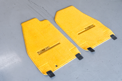 2002 Acura NSX in Spa Yellow over Yellow