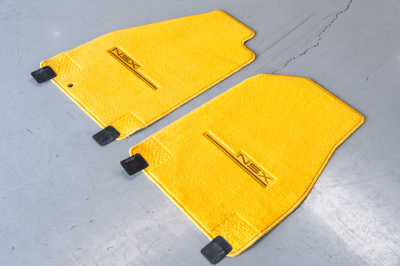 2002 Acura NSX in Spa Yellow over Yellow