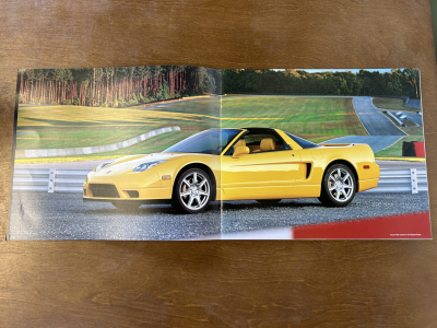 2002 Acura NSX in Spa Yellow over Yellow