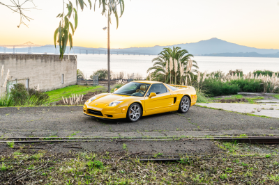 2002 Acura NSX in Spa Yellow over Yellow