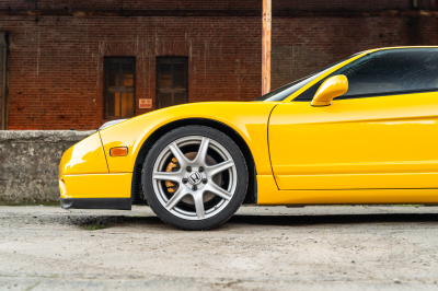 2002 Acura NSX in Spa Yellow over Yellow