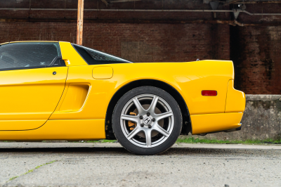 2002 Acura NSX in Spa Yellow over Yellow