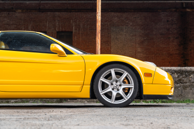 2002 Acura NSX in Spa Yellow over Yellow