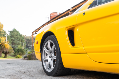 2002 Acura NSX in Spa Yellow over Yellow