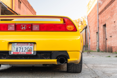 2002 Acura NSX in Spa Yellow over Yellow