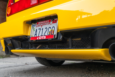 2002 Acura NSX in Spa Yellow over Yellow