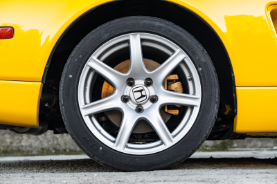 2002 Acura NSX in Spa Yellow over Yellow