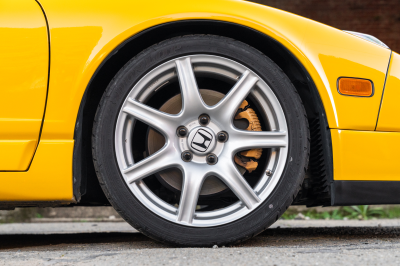 2002 Acura NSX in Spa Yellow over Yellow