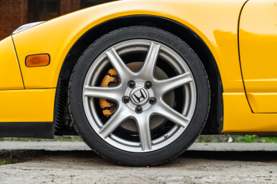 2002 Acura NSX in Spa Yellow over Yellow