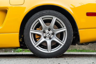 2002 Acura NSX in Spa Yellow over Yellow