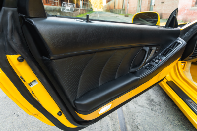 2002 Acura NSX in Spa Yellow over Yellow