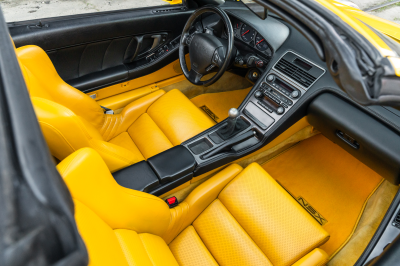 2002 Acura NSX in Spa Yellow over Yellow