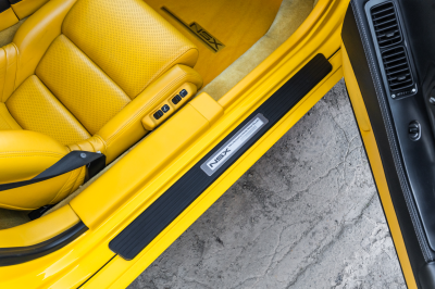 2002 Acura NSX in Spa Yellow over Yellow