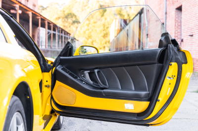 2002 Acura NSX in Spa Yellow over Yellow