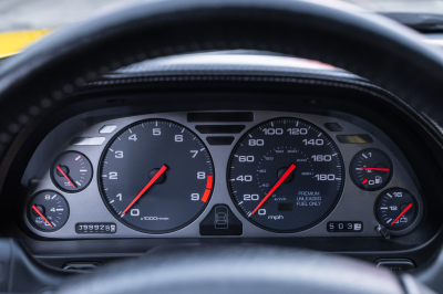 2002 Acura NSX in Spa Yellow over Yellow