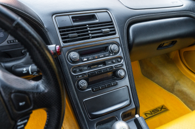 2002 Acura NSX in Spa Yellow over Yellow
