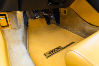 2002 Acura NSX in Spa Yellow over Yellow