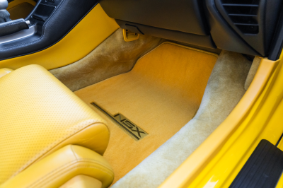 2002 Acura NSX in Spa Yellow over Yellow