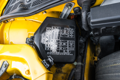 2002 Acura NSX in Spa Yellow over Yellow