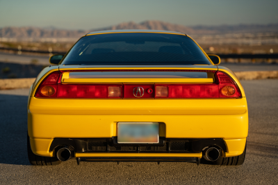 2002 Acura NSX in Spa Yellow over Black